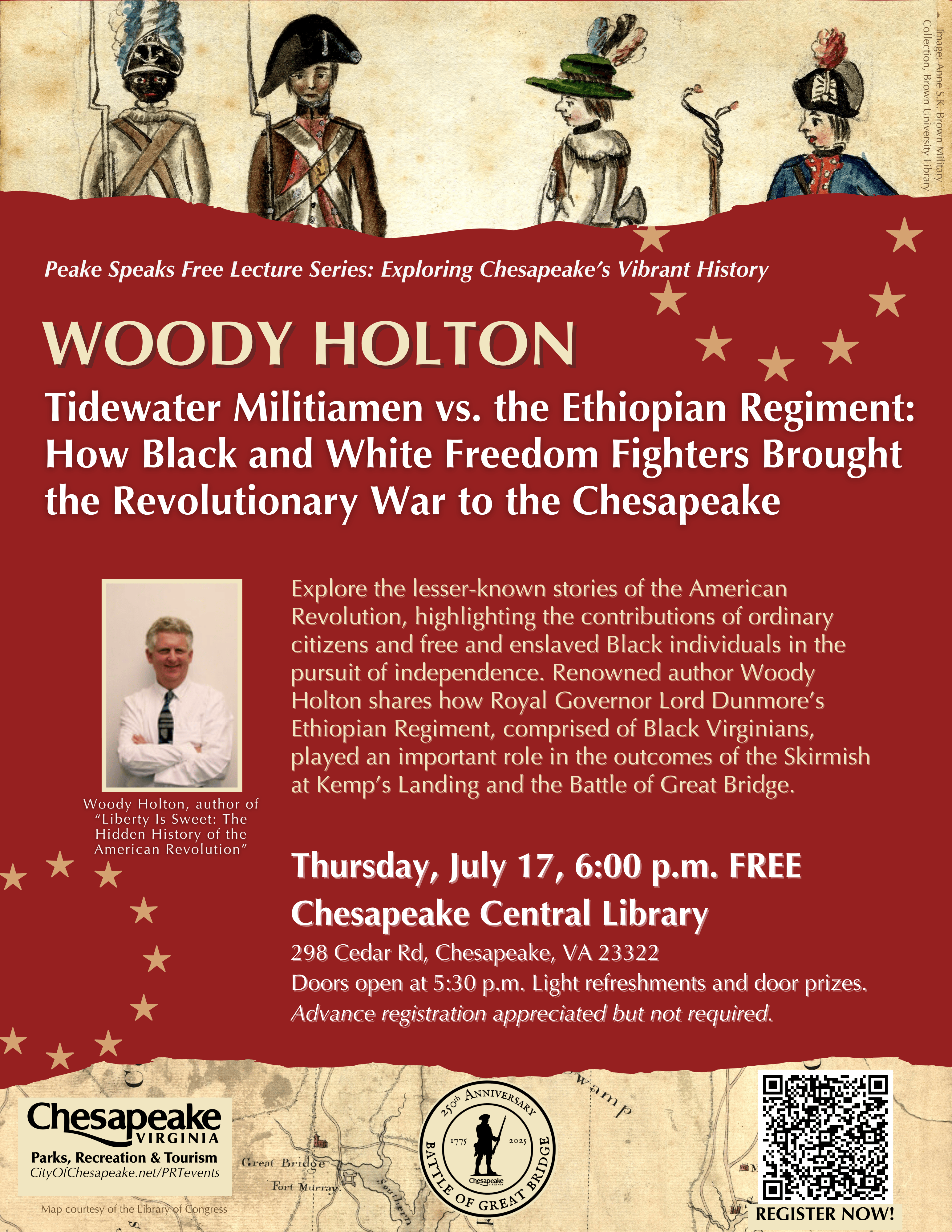 "Tidewater Militiamen vs. The Ethiopian Regiment" with Woody Holton